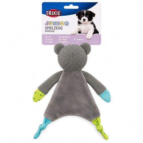 Іграшка Trixie Junior для собак Ведмідь зі звуком і шелестом фольги