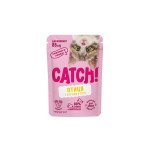 Корм вологий Catch! для кошенят з птицею та овочами в соусі 85 г