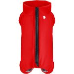Дощовик для собак WAUDOG Clothes, водонепроникний,червоний — 2