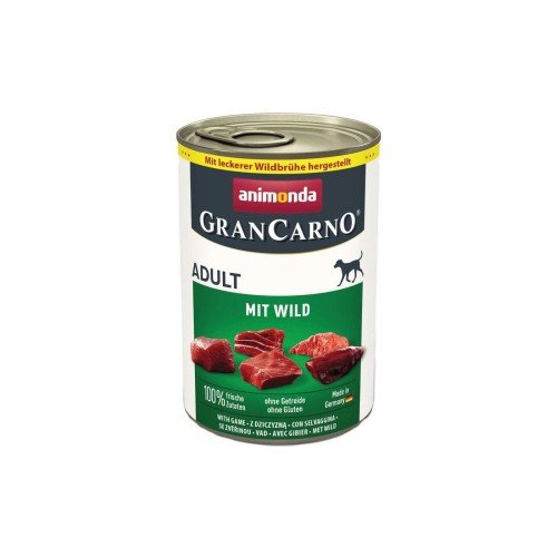 Корм GranCarno Adult Game з дичиною 400 г