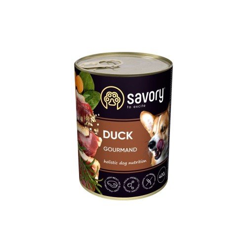 Корм вологий Savory Dog з качкою 400 г