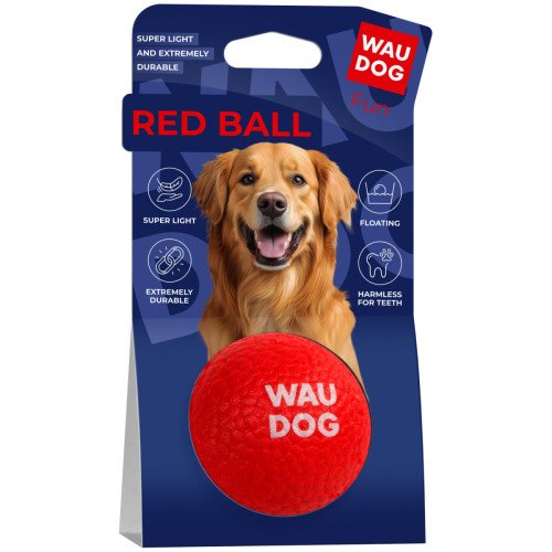 Іграшка для собак WAUDOG Fun Red Ball