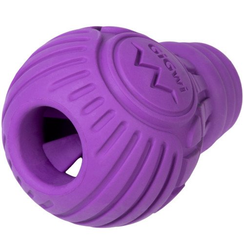Іграшка для собак Лампочка гумова GiGwi Bulb Rubber, гума, L, фіолетова — 3