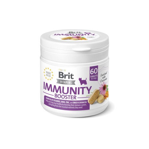 Вітаміни Brit Vitamins Immunity Booster для собак для імунітету 60 таблеток