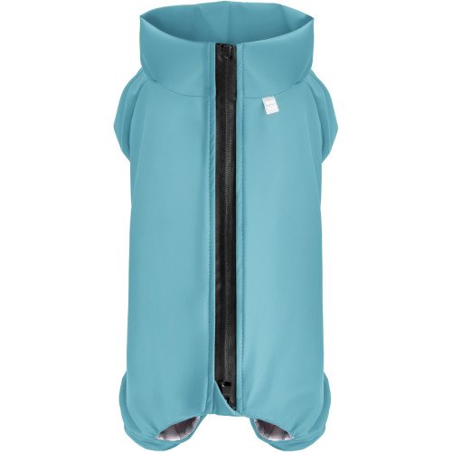 Дощовик для собак WAUDOG Clothes, водонепроникний, блакитний