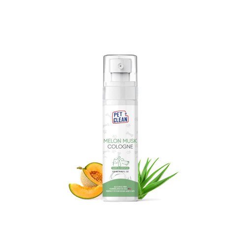 Парфумований спрей Pet Clean PET COLOGNE MUSK MELON після грумінгу для освіження шерсті тварин між купаннями з легким аромат